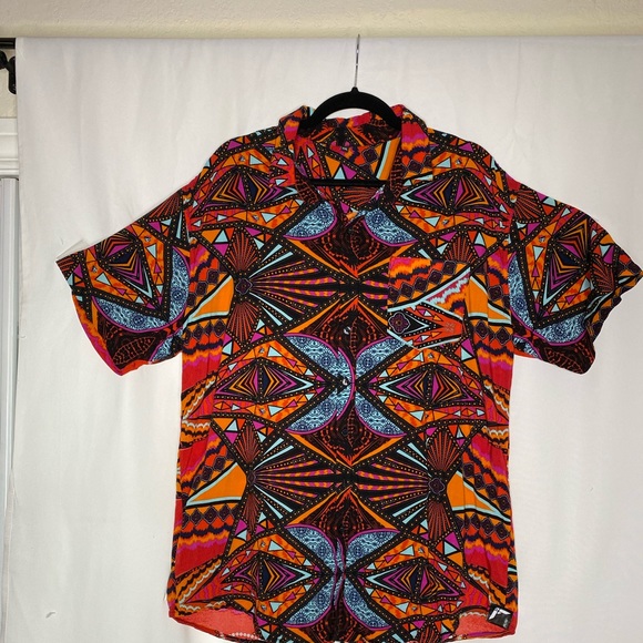 Colorful tribal button down - Picture 3 of 4